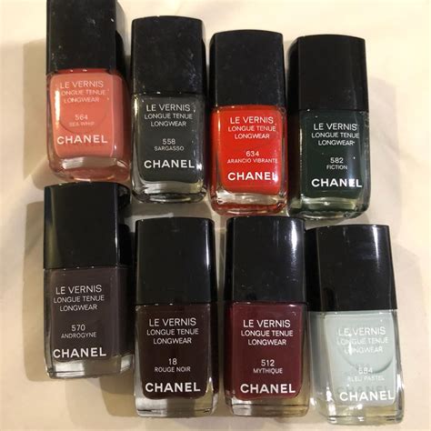 chanel colorful|discontinued chanel nail polish colors.